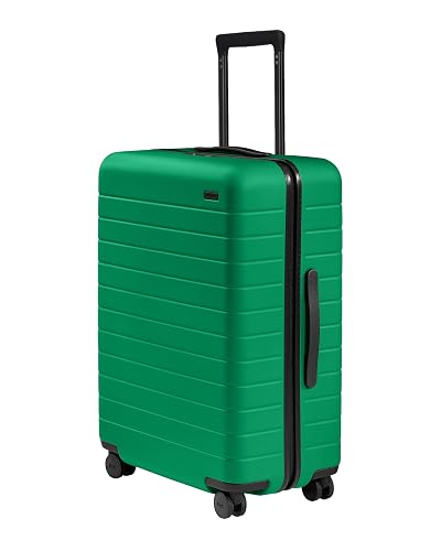 Away Medium Checked Luggage 26-Inch, Palm Green