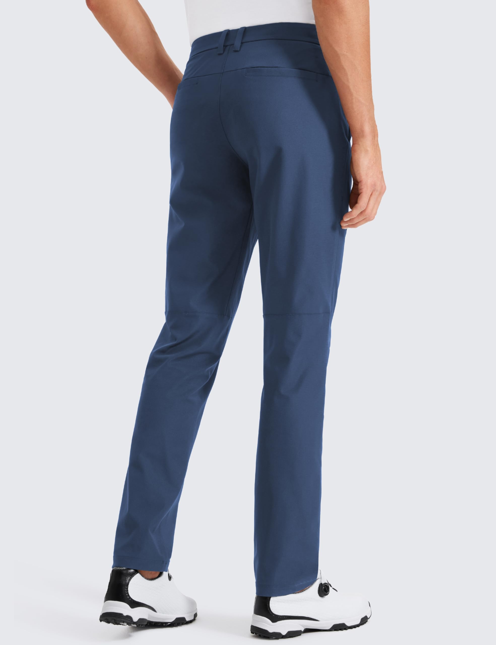 CRZ YOGA Pantaloni da Golf Comodi 86 cm Blu Elettrico 48