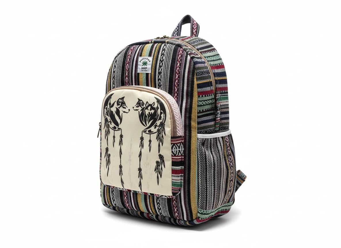 URBAN HIKE Eco-Friendly Hemp Laptop Backpack for Men & Women | Handmade Organic & Sustainable Bag | Spacious 25L Rucksack for College, Office, School, Travel & Hiking | Durable, Lightweight & Vegan URBAN HIKE Eco-Friendly Hemp Laptop Backpack for Men & Women | Handmade Organic & Sustainable Bag | Spacious 25L Rucksack for College, Office, School, Travel & Hiking | Durable, Lightweight & Vegan