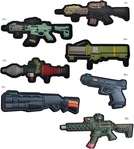 Miniatura 9 de 2 piezas de AliPlus Military Fan Collection Series Tactical Morale Patch Parche de PVC con parte trasera (F-Bomb)