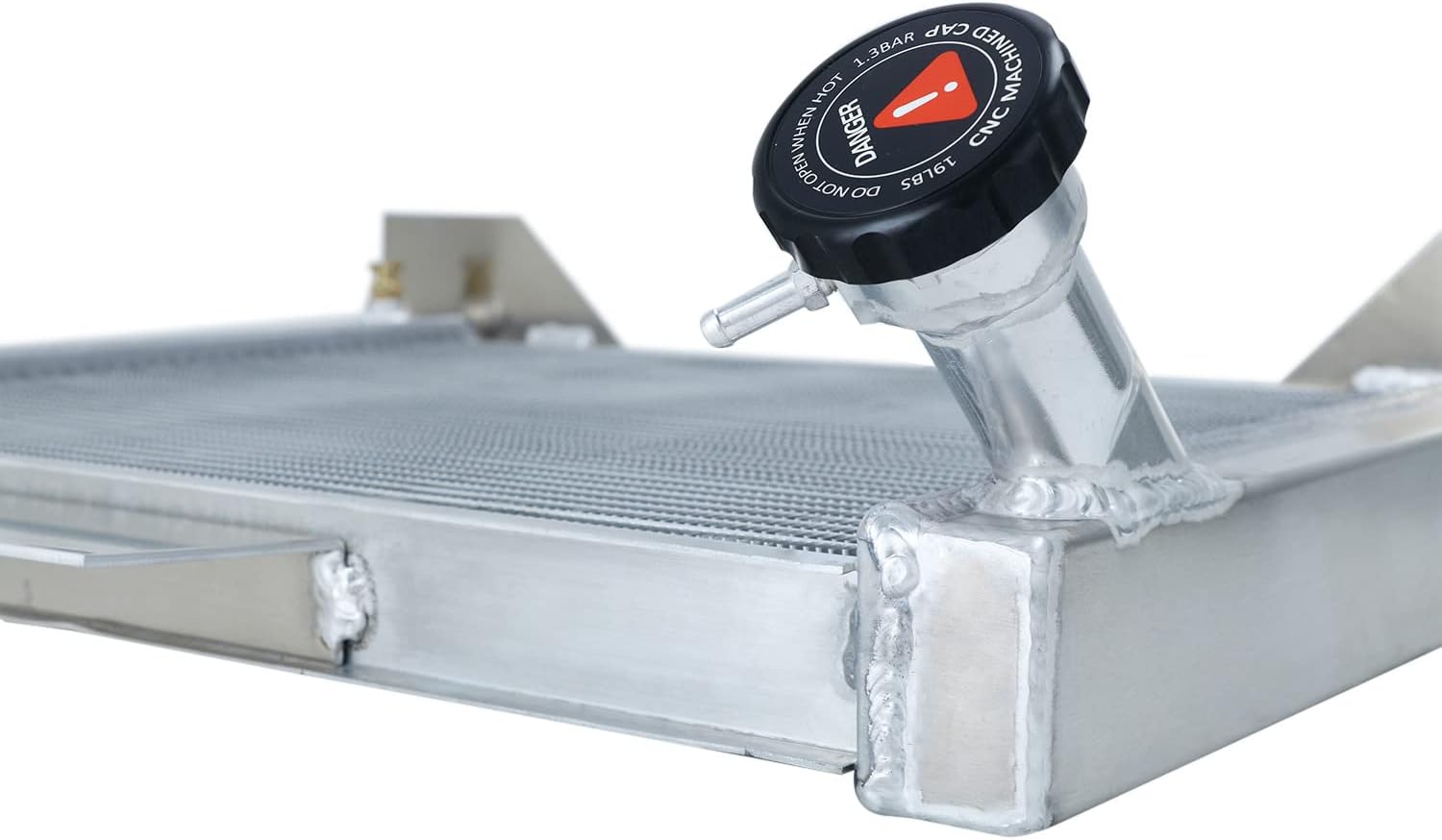 3 Row Aluminum Radiator for 1983-1994 Ford Ranger Pickup Truck Radiators 84 85 86 87 88 89 90 91 92 93 V8 Engine Conversion Swap 2.2L 2.3L l4 DIESEL/GAS, 2.8L 2.9L 3.0L 4.0L V6 GAS Radiador