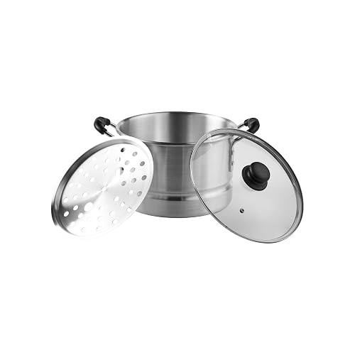 IMUSA USA MEXICANA-410 Aluminum Steamer 10-Quart