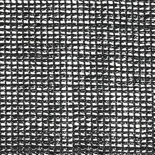 Gaze type 203 brise-vue noire 3x5m à œillets résistante au vent