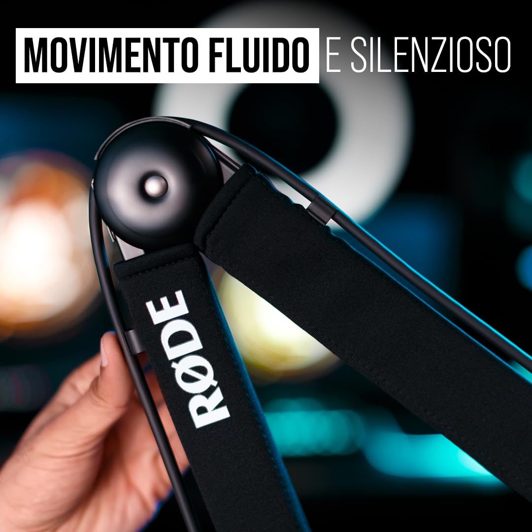 RØDE PSA1+ Braccio da Studio Professionale con Smorzamento a Molla e Gestione Cavi