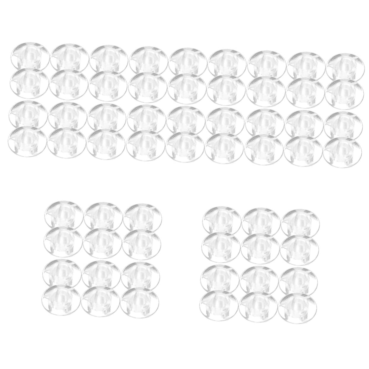 ibasenice 5sets Mushroom Shaped Footswitch Topper for Guitar Effects Pedal Cap Guitar Parts Accessory 12pcs*5