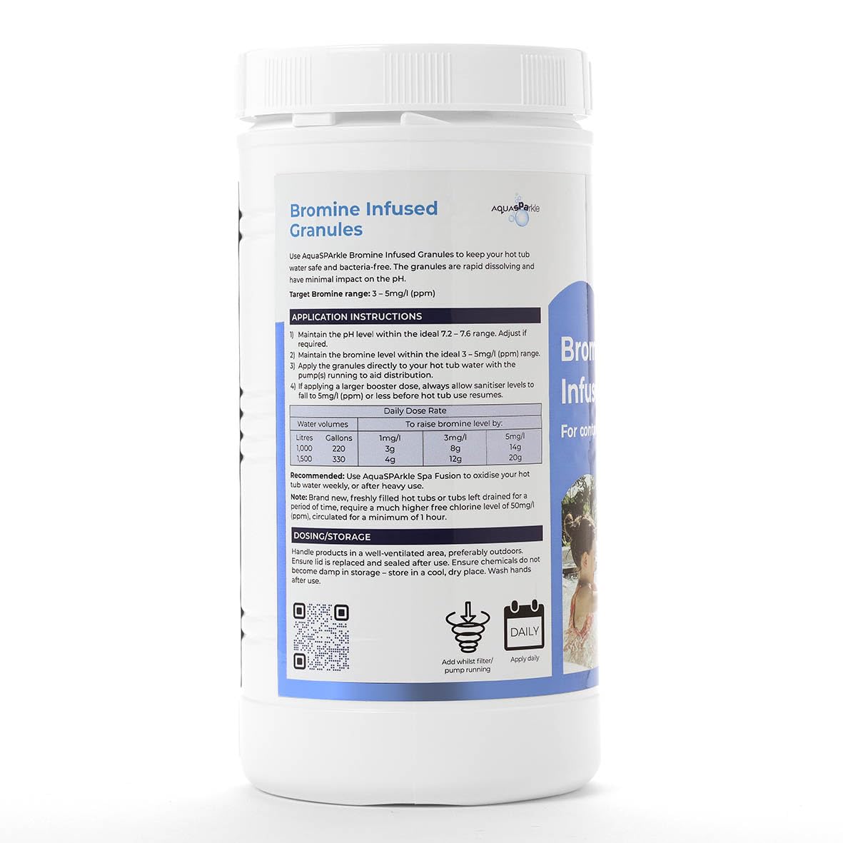 AQUASPARKLE Bromine Infused Granules 1kg