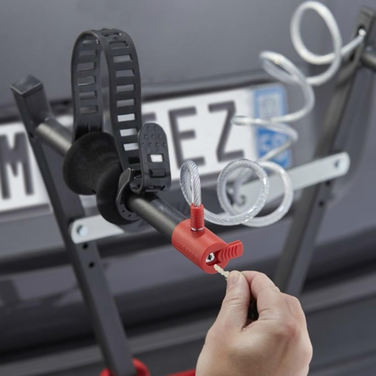 Mottez Porte Vélo sur attelage vélo électrique, Acier