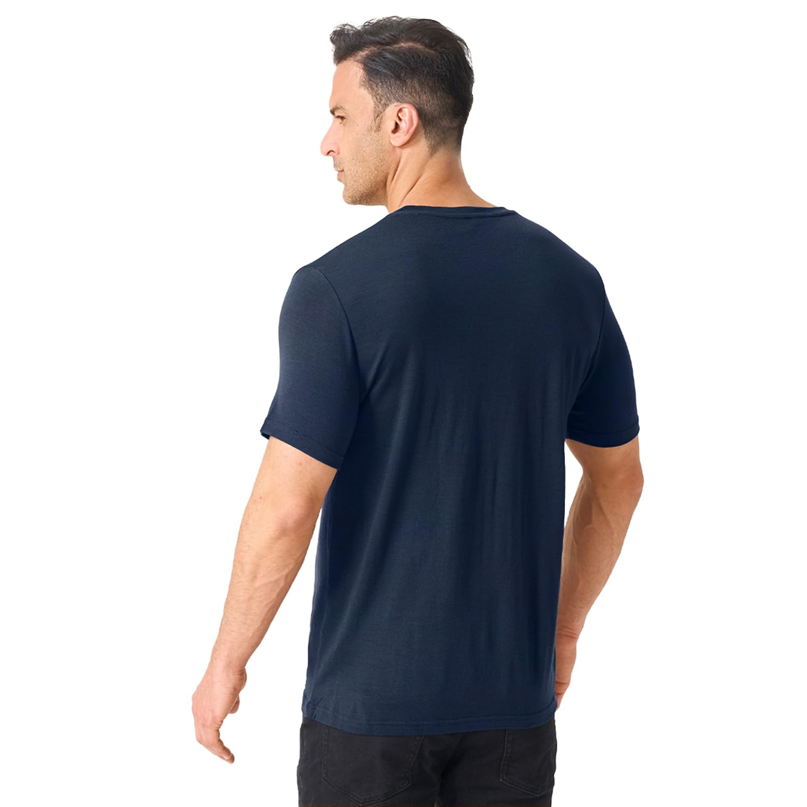 Merino Protect 100% Intimo Lana Merinos Uomo Odore Resistenza Maglia Leggero Escursionismo Viaggio T Shirt Morbido Base Layer