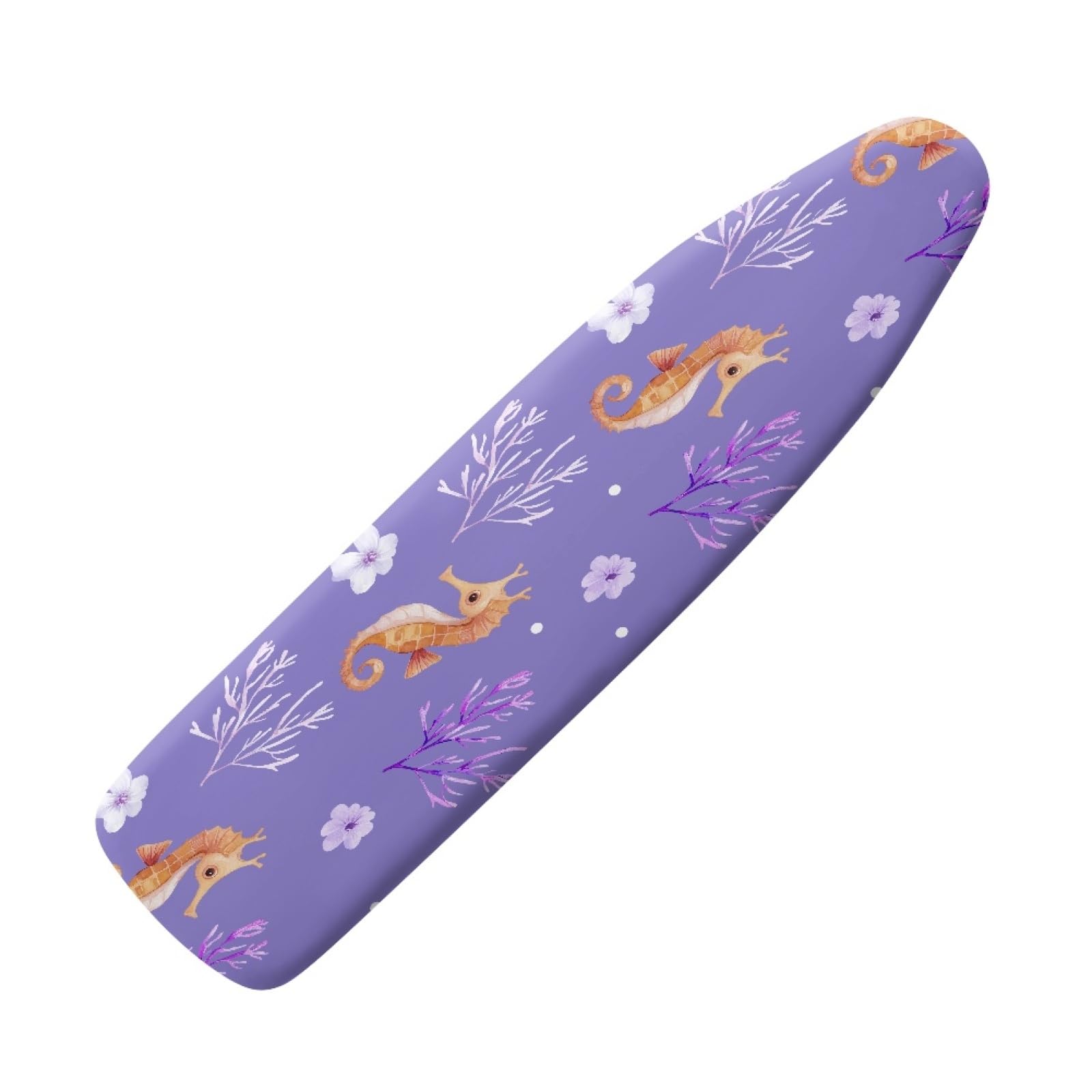Elasticated Ironing Board Covers 125 X 45 Yellow Animals Universal iron board covers and Padding,Adjustable Fastener,Durable,Washable,Easy to Install,Slip-resistant and heat-resistan