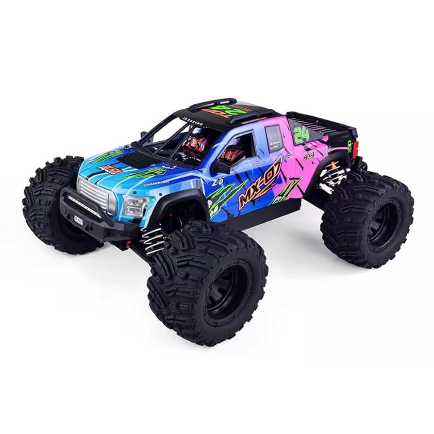 1/7 MX-07 シルバー オフロードRCカー RTR ZD Racing MX-07 - High Speed 1/7 RC Car for Racing Fun