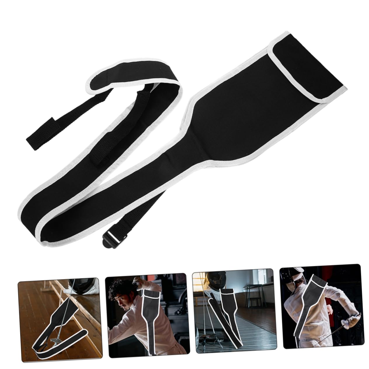 Mikikit Multi Function Fencing Bag Portable Sword Storage Pouch for Fencing Equipment for Epee and Durable Cloth Design for Adults