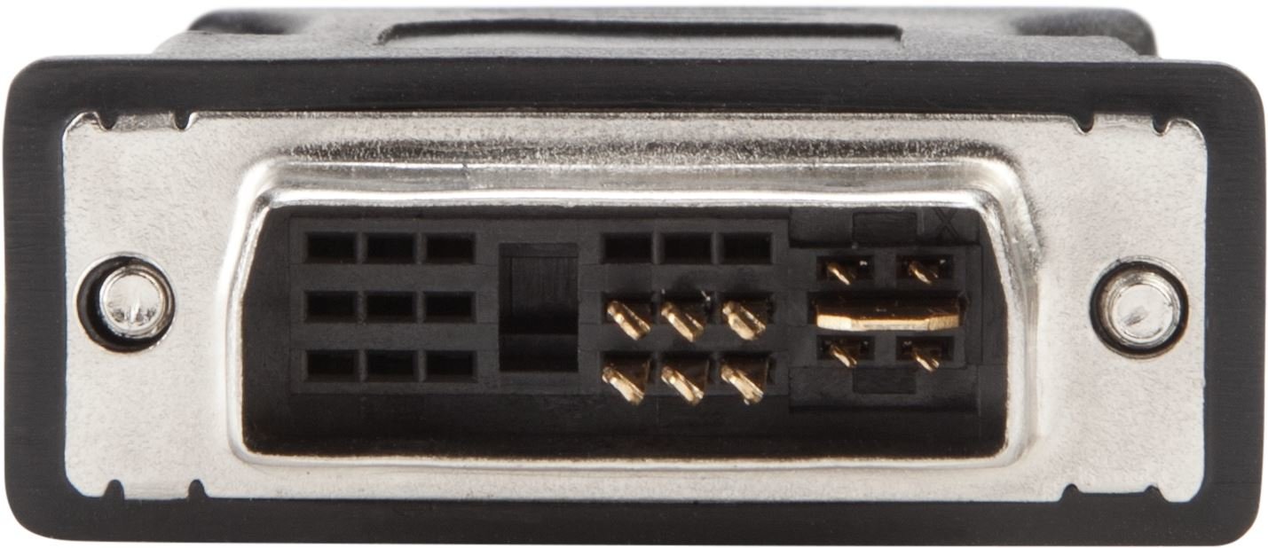 Targus ACX120USX - Adattatore DVI-I maschio a VGA femmina, colore: Nero
