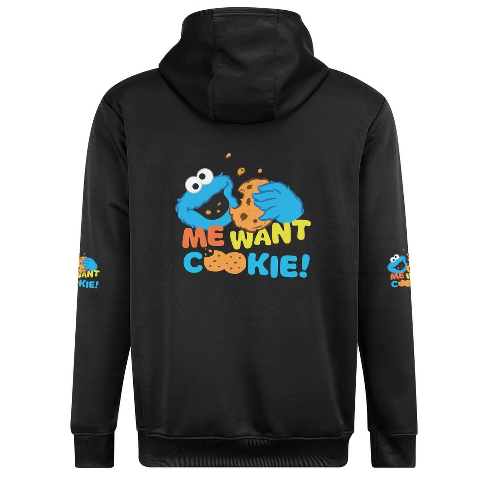 Amazon.co.jp: パーカー メンズ セサミストリート クッキーモンスター