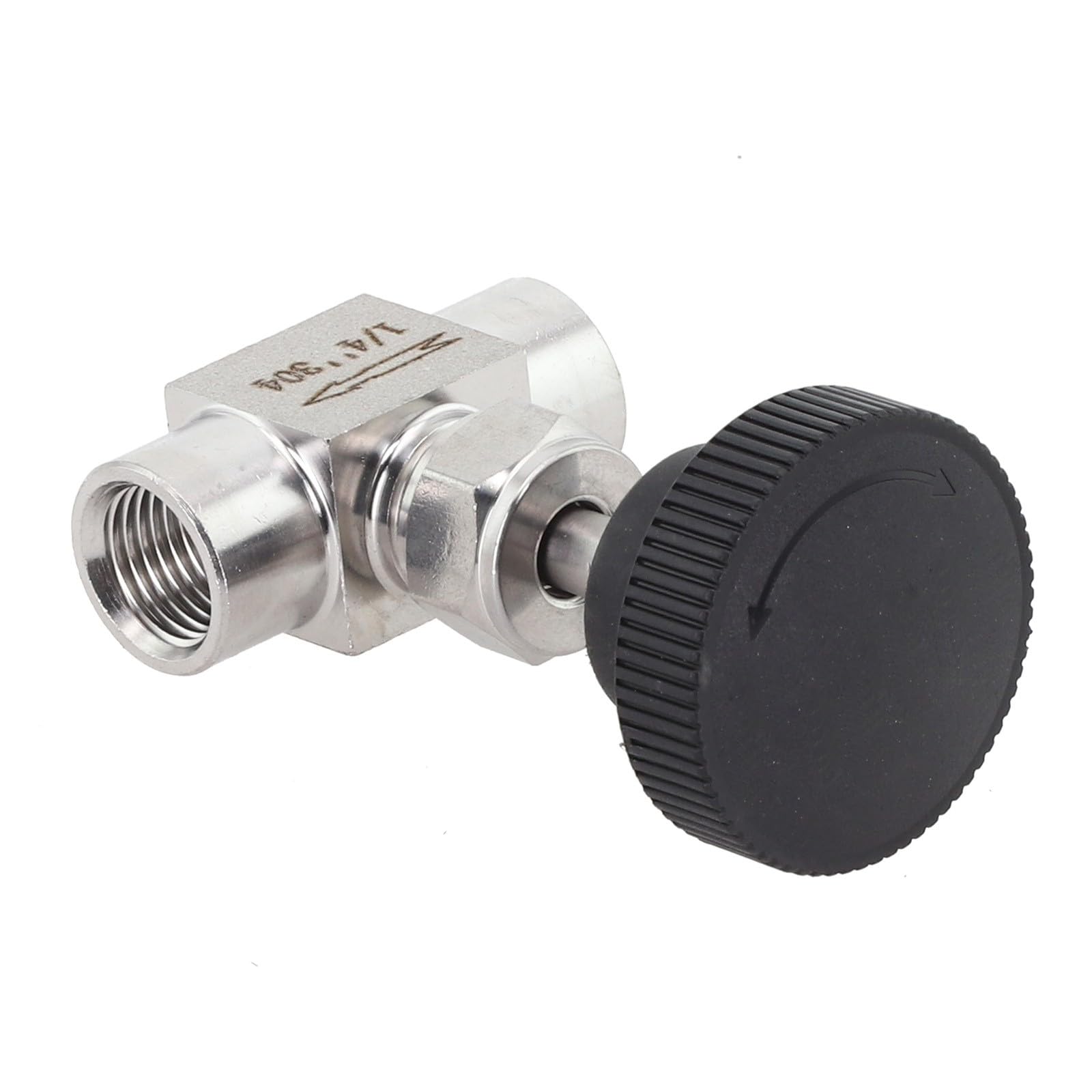 Vanne à aiguille en acier inoxydable 304 RichVibe 1/4" haute pression