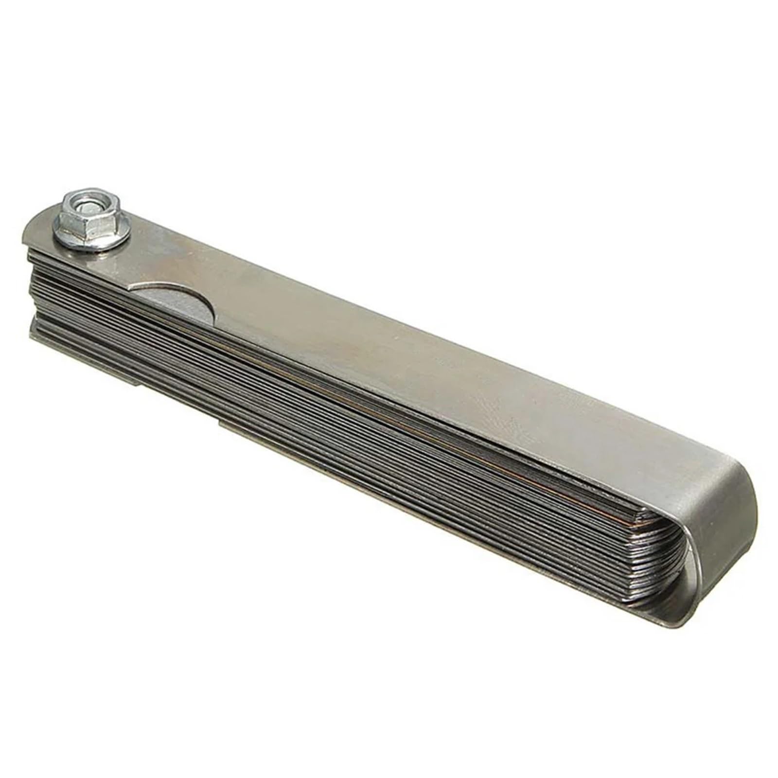 EDEDE Lame Spessimetro, Calibro di Spessore a 32 Piastre in Acciaio Inossidabile, Calibro di Spessore Combinato a Doppia Lettura da 0,04 mm a 0,88 mm di Spessore