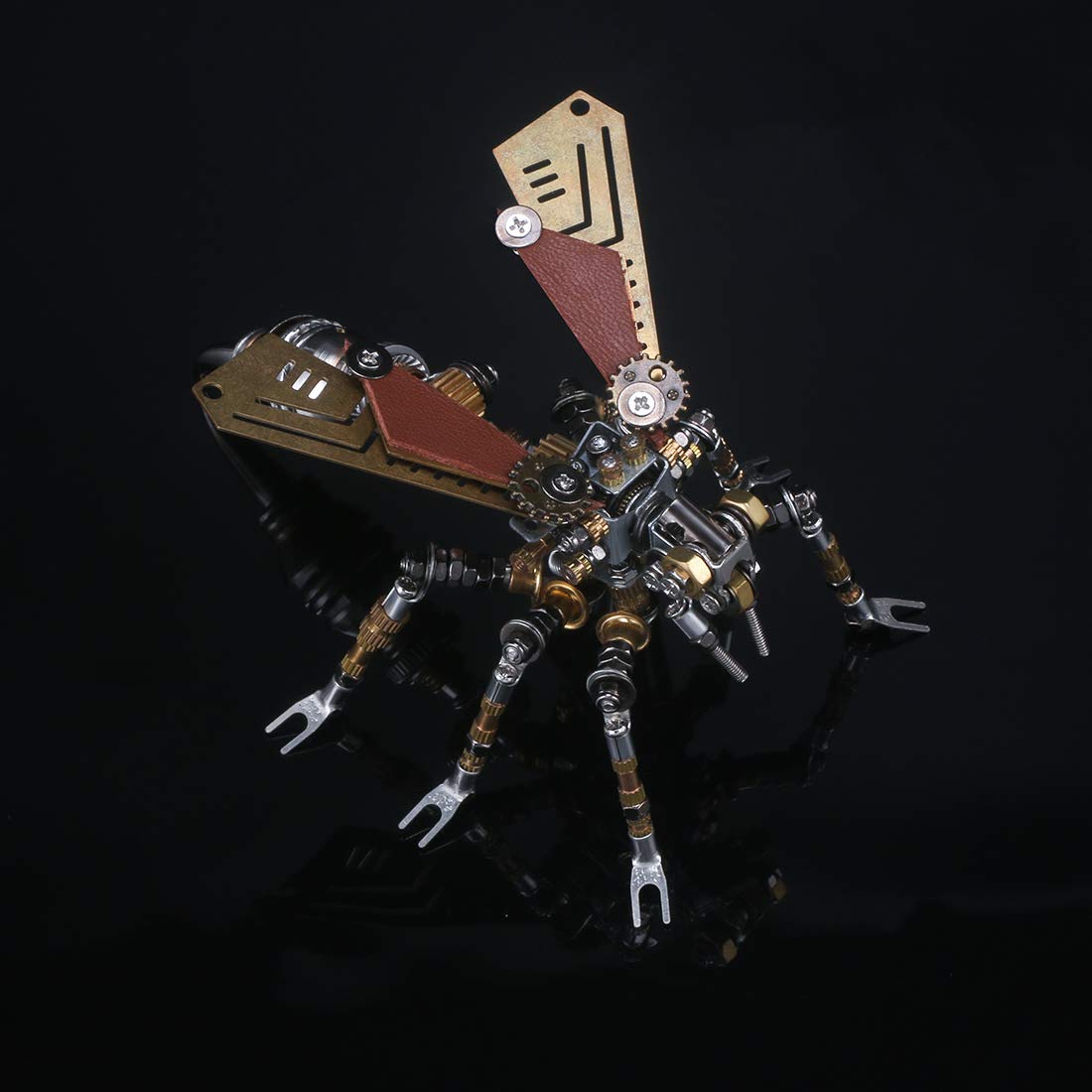 Zestaw 3D Metal Puzzle Mechaniczny Osa Model, 295 szt. Stalowych Metalowych Puzzle 3D Miniaturowe Modele, Puzzle 3D Łamigłówki Metalowe Ozdoby Stali Nierdzewnej Dorosłych