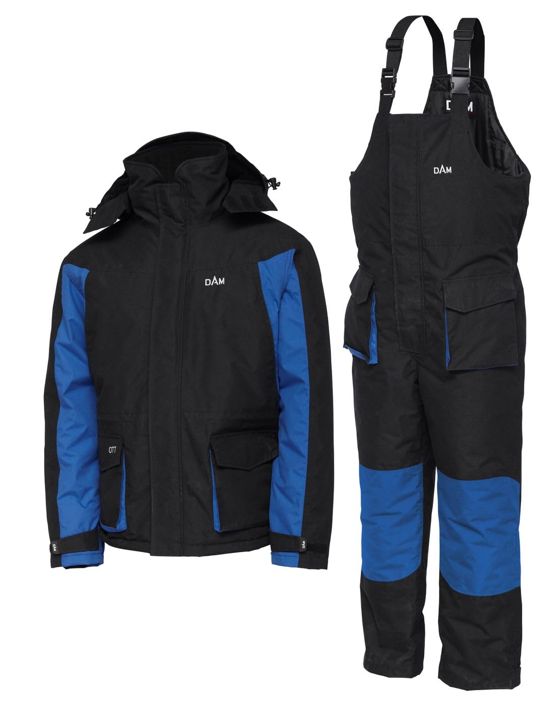 DAM O.T.T. Thermal Suit M Black Night/Blue - Thermoanzug, Größe:XXXL