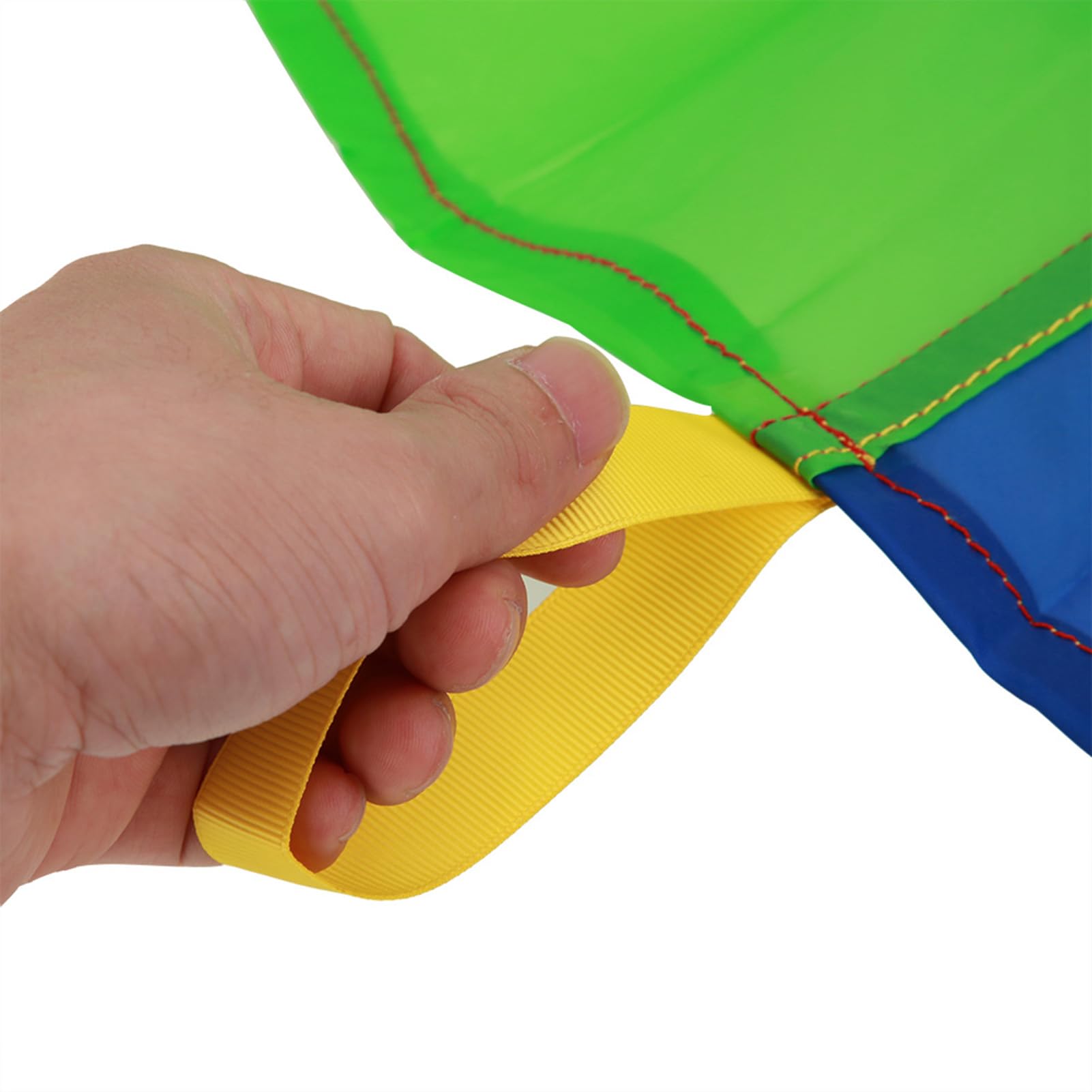 Mehrfarbiger Regenbogen-Fallschirm für – 6 M Langes Outdoor-Spiel für Verbesserte Teamarbeit und Körperliche Entwicklung – Langlebiges Oxford-Stoff-Spielspielzeug für (3 Meter / 9,84 Fuß)