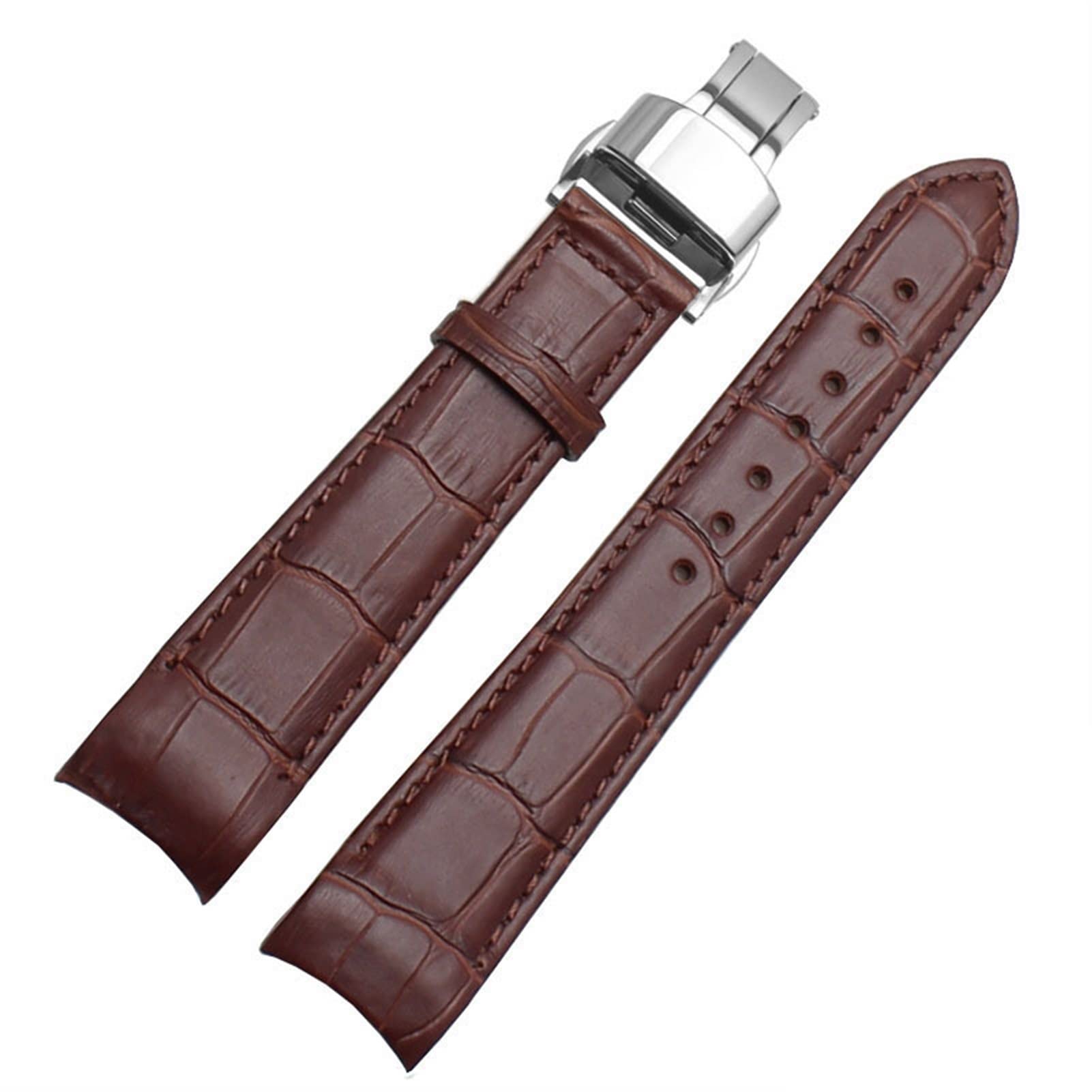 Bracelet montre Citizen cuir bicolore look urbain au quotidien