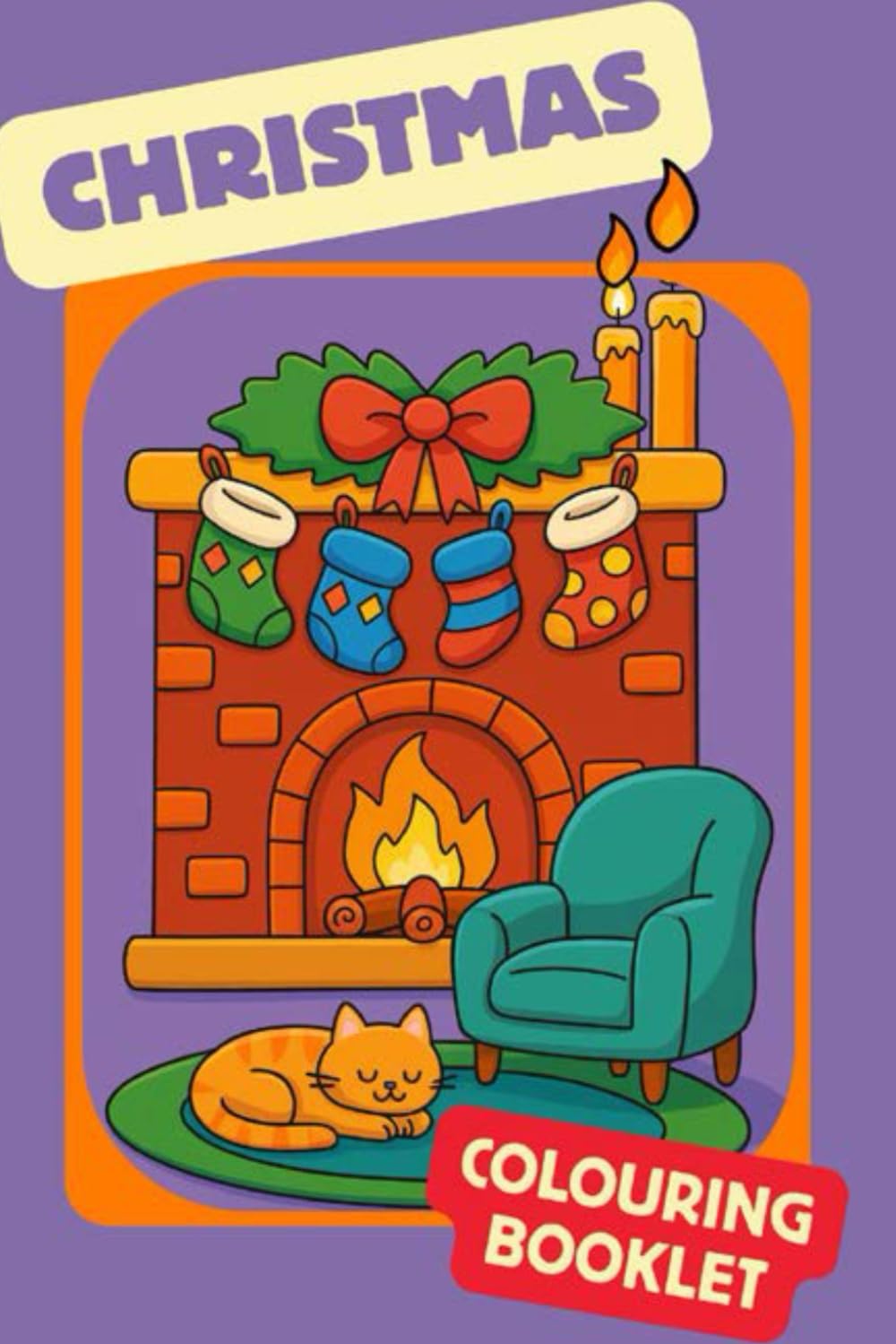 Christmas Colouring Booklet: A Magical Holiday Coloring Adventure for Kids