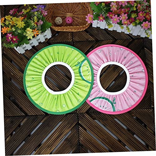 Image of Healifty Infant Shower Cap Infant Bathing Cap Tab Safety Mask Bath Visor for Baby Kids, Lightweight and Waterproof