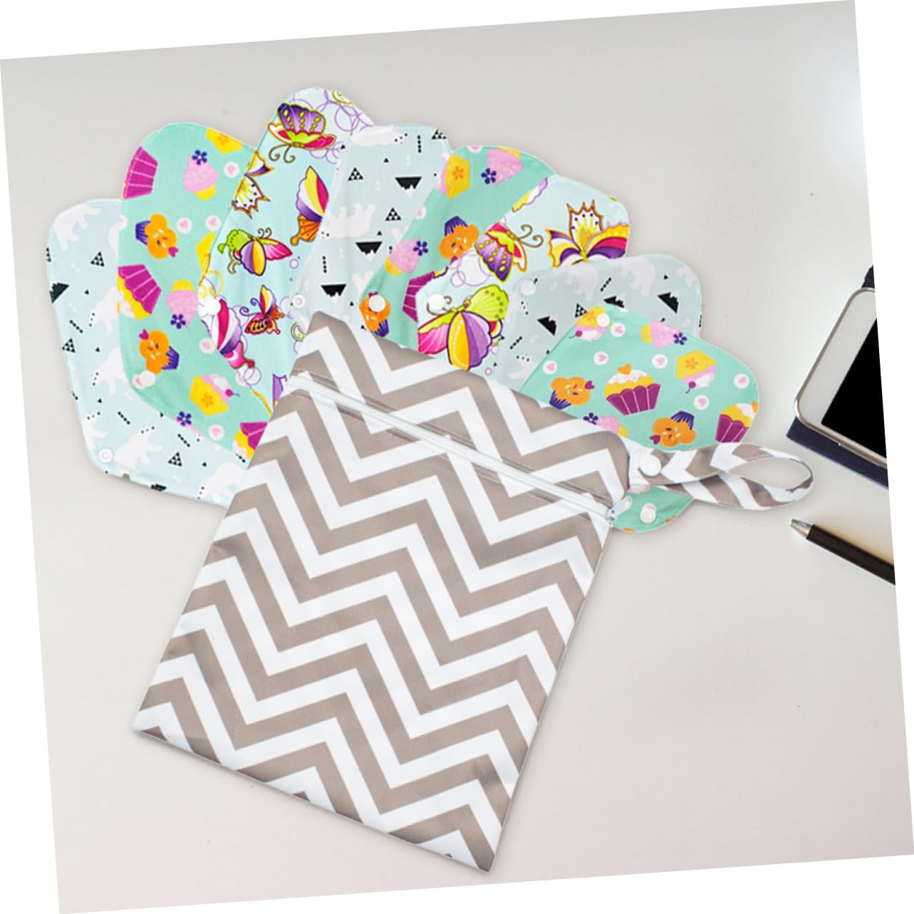 KOMBIUDA 9piezas Organizador De Bolsa Multifuncional Para Bebés Almacenamiento De Secos y Mojados Bolsa De Viaje Para Mamás Accesorios De Cuidado Infantil