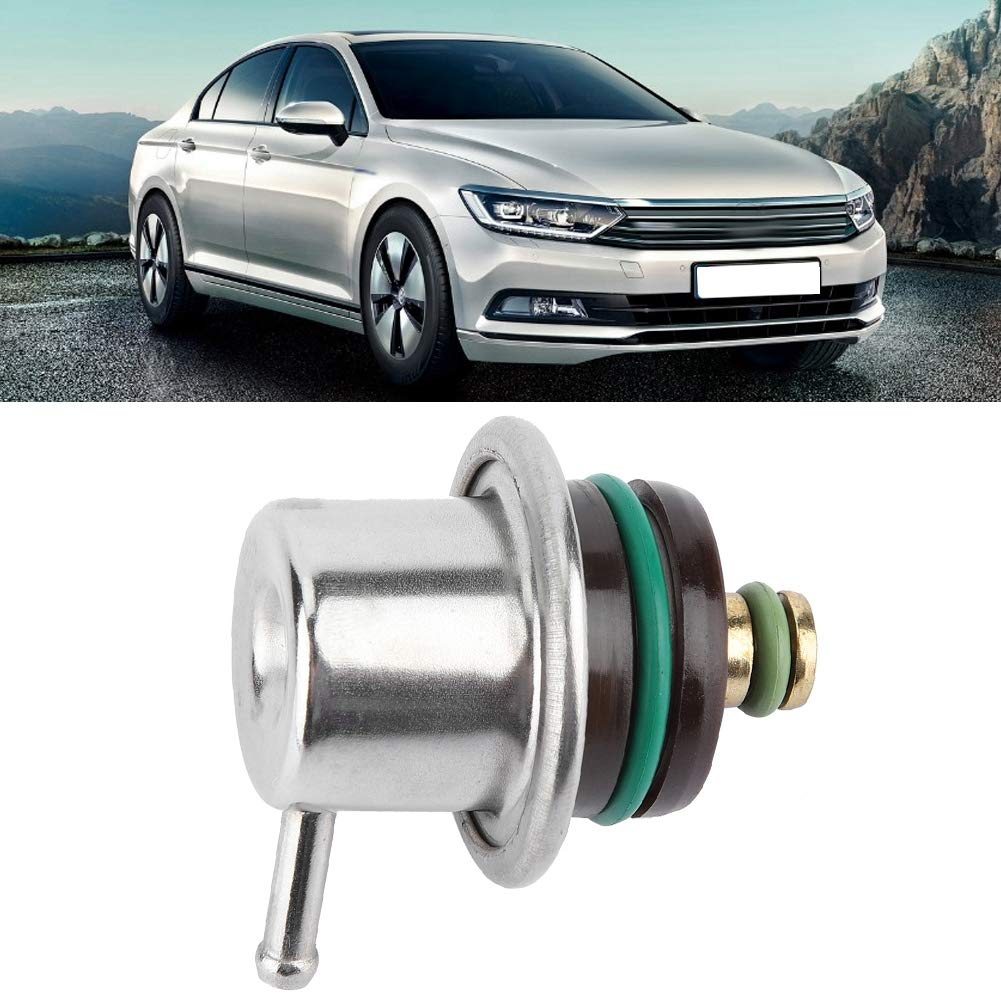 Tbest Regolatore Pressione Carburante, Valvola Regolazione Regolatore Pressione Iniezione Sostituzione per 1992-2006, 0280160575