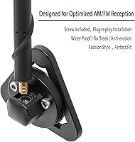 Vista 61 de BASIKER Soporte de base de antena de radio compatible con Ford F-250 F-350 Super Duty Ford Excursion 2000-2007, montaje en base de antena