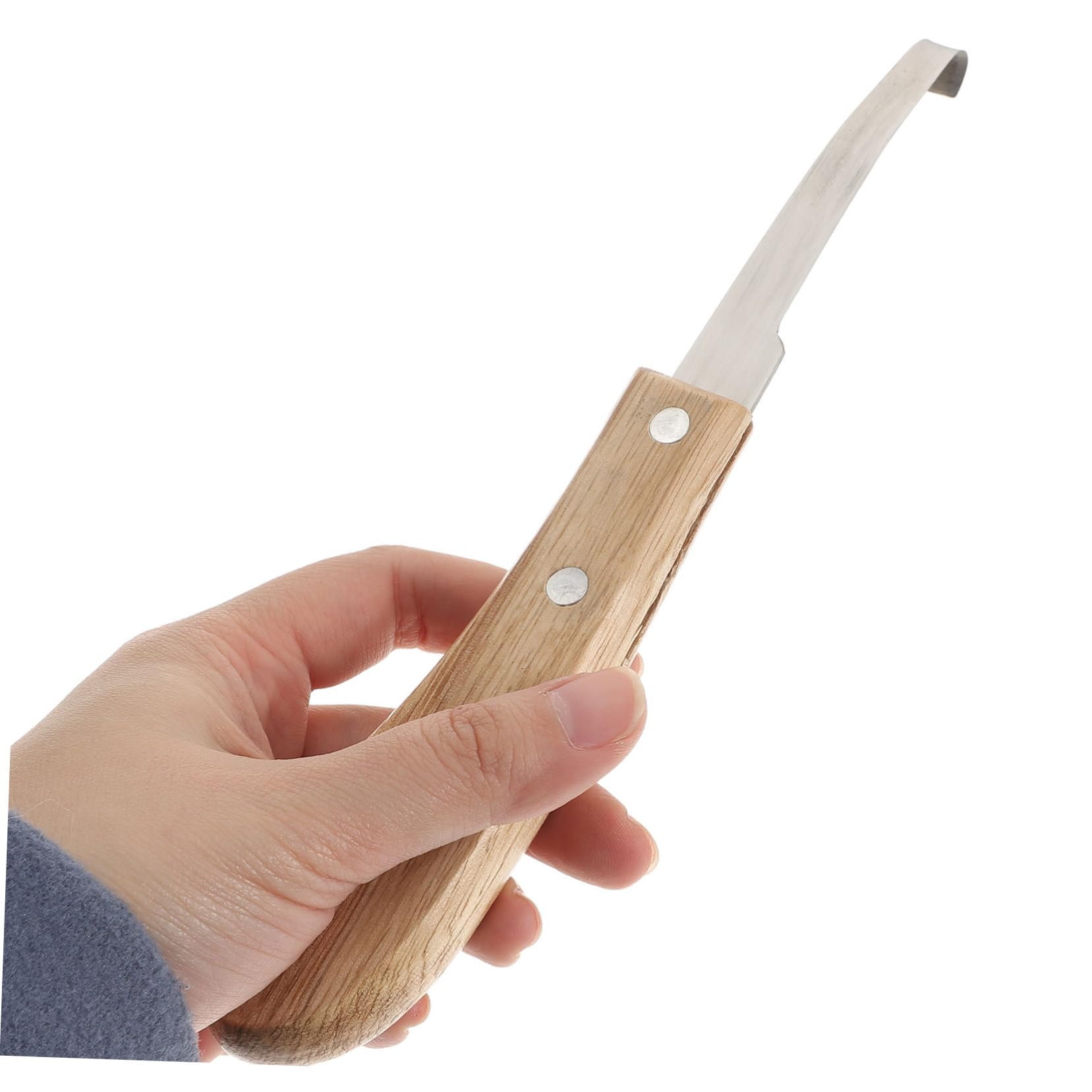 Toddmomy Horse Farrier Tools Set Hoof Cutter Shoeing Tool Stainless Steel Horseshoe File Easy Trimming Knife