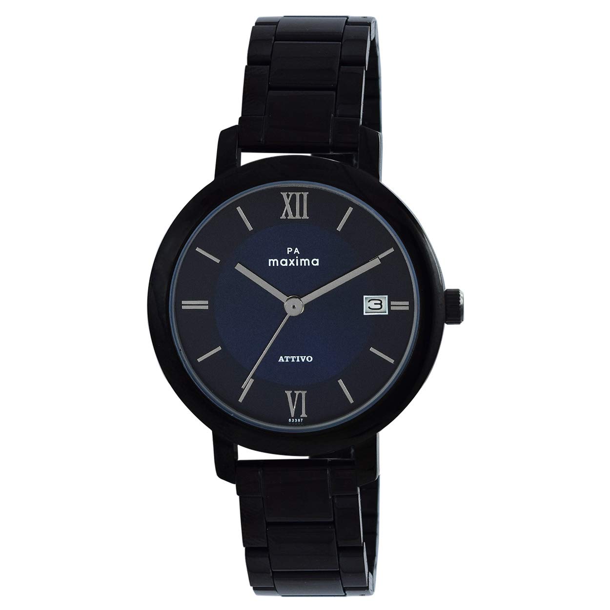 Maxima Stainless Steel Analog Blue Dial Girl Watch-63387Cmlb, Black Band (B08XQ3Z8MG) Amazon Price History, Amazon Price Tracker