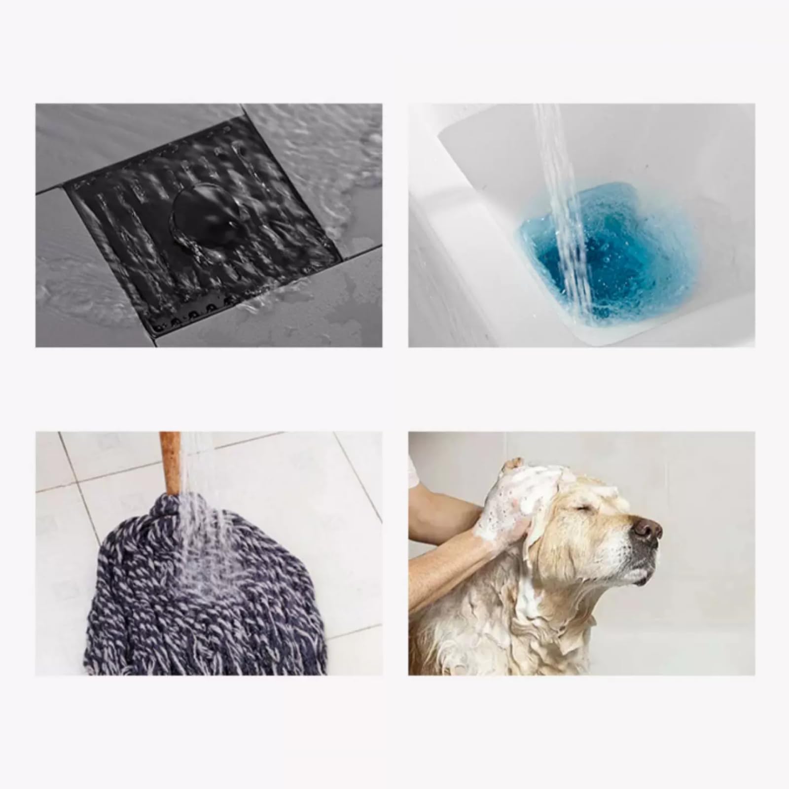 Ducha Higiénica para WC con Válvula Mezcladora Grifo WC Higienico Montado En La Pared Adecuado para Lavado De Mascotas/Higiene Personal