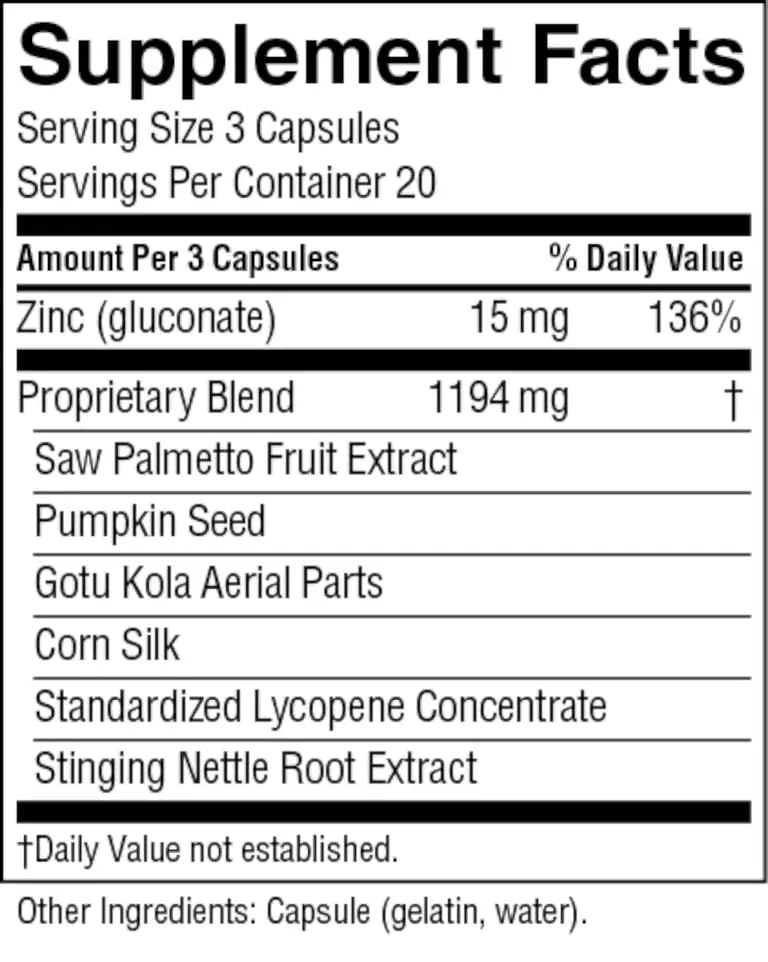 Nature's Sunshine Men's Formula