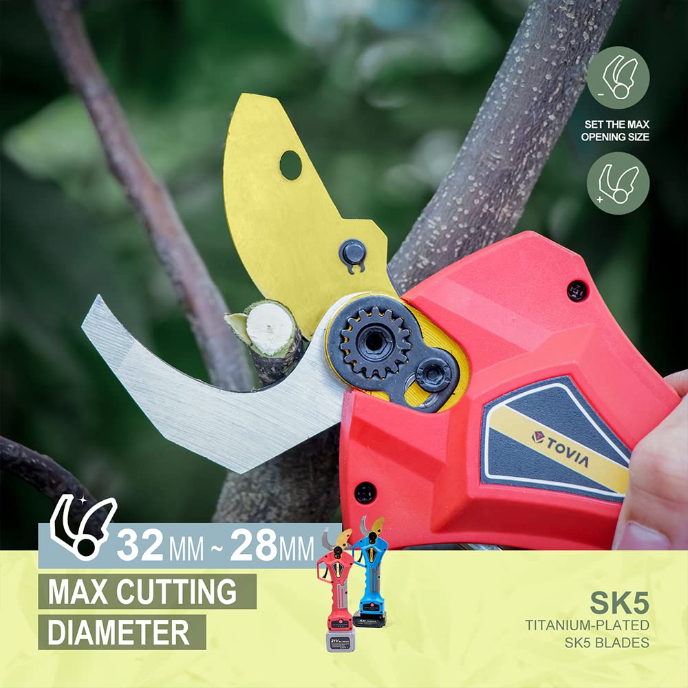 Elektryczny sekator bezszczotkowy elektryczny sekator ogrodowy do drzew owocowych gałęzie Bonsai akumulatorowy sekator akumulatorowy,Efektywne cięcie(Shears(No battery))