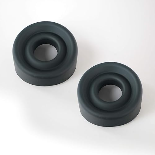 Miniatura 18 de LeLuv Sello de vacío de manga de silicona negra pequeña para cilindros de bomba de pene de 1.35 "-1.75" Negro -,Azul,Blanco,Rojo -,Rojo, blanco y