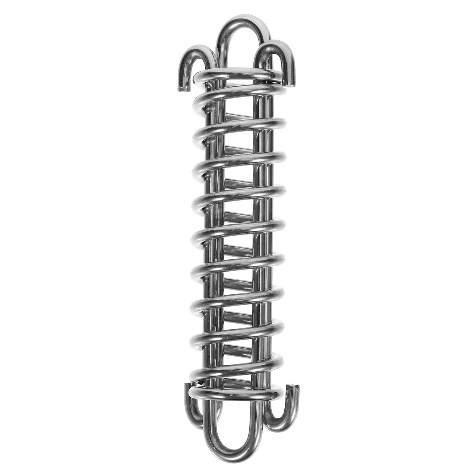 Gadpiparty Heavy Duty Stainless Steel Dog Leash Shock Absorbing Spring with Rust Resistant Buffer for Pets, for Camping and Outdoor Walking