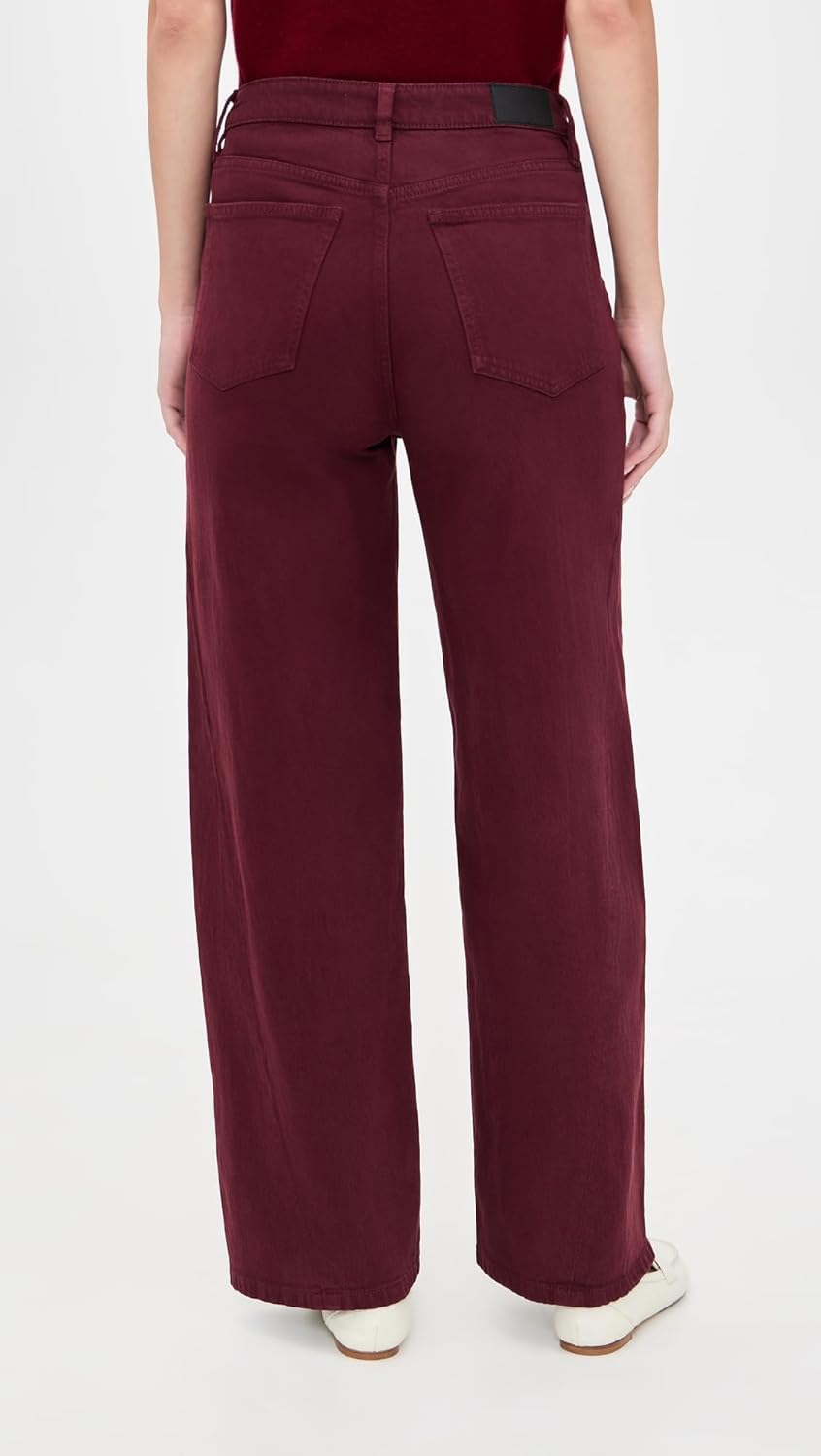 Seventy + Mochi Women's Twisted Gracie Jeans, Mulberry, 27 - Image 3