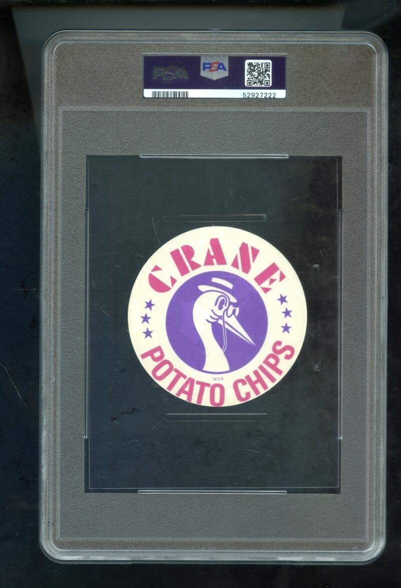 1976 Crane Potato Chips Discs Walter Payton ROOKIE RC PSA 8 Graded Football Card Chicago Bears NFL NEW HOLDER