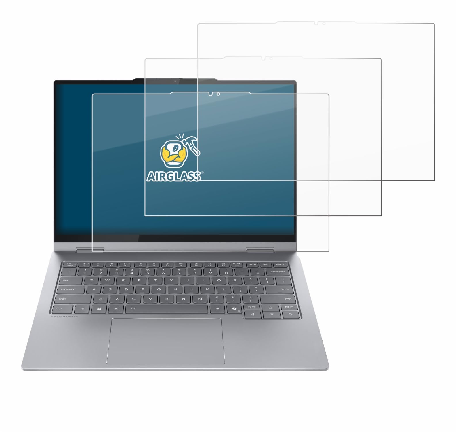 brotect Pellicola Protettiva Vetro per Lenovo ThinkBook 14 2-in-1 Gen 5 Protezione Schermo (3 Pezzi) [Durezza Estrema 9H, Chiaro]
