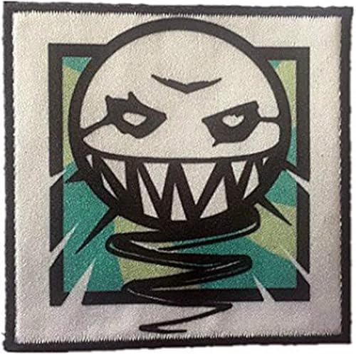 Rainbow Six Siege Ela - Parche de cierre de gancho para insignia táctica de 2.75 pulgadas