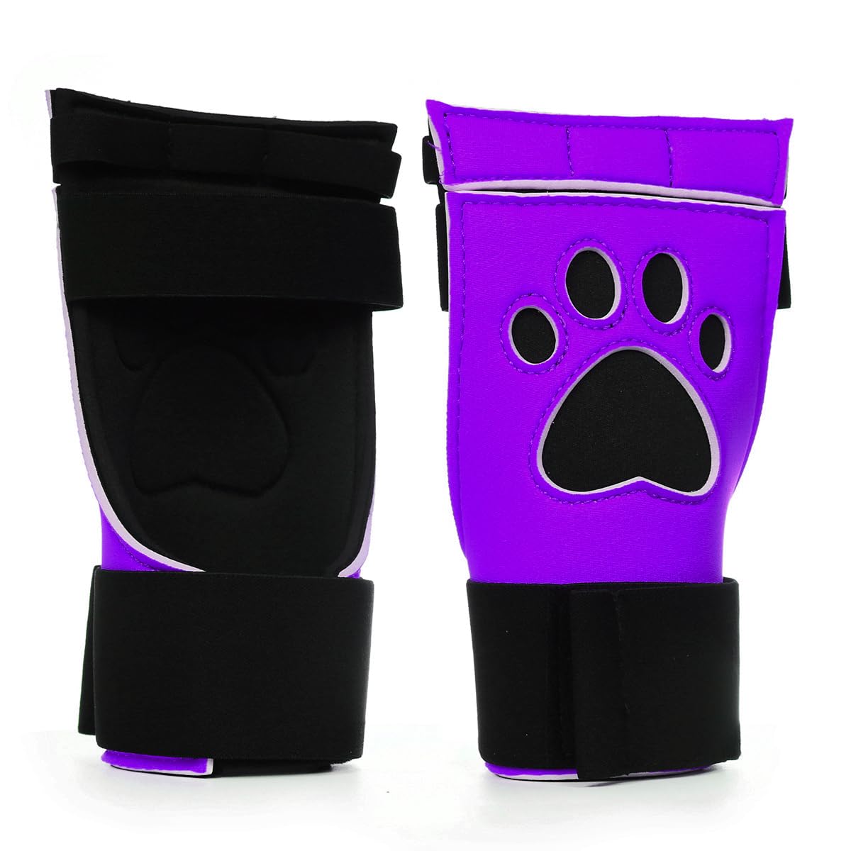 Dog Paw Crawl Glove PU Leather Paw Padded Mittens Halloween Christmas Costume Accessories