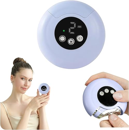 Cortaúñas eléctrico 3 en 1 con luz y 3 velocidades, diseño de almacenamiento de chatarra, recortador de seguridad recargable para bebés, niños,