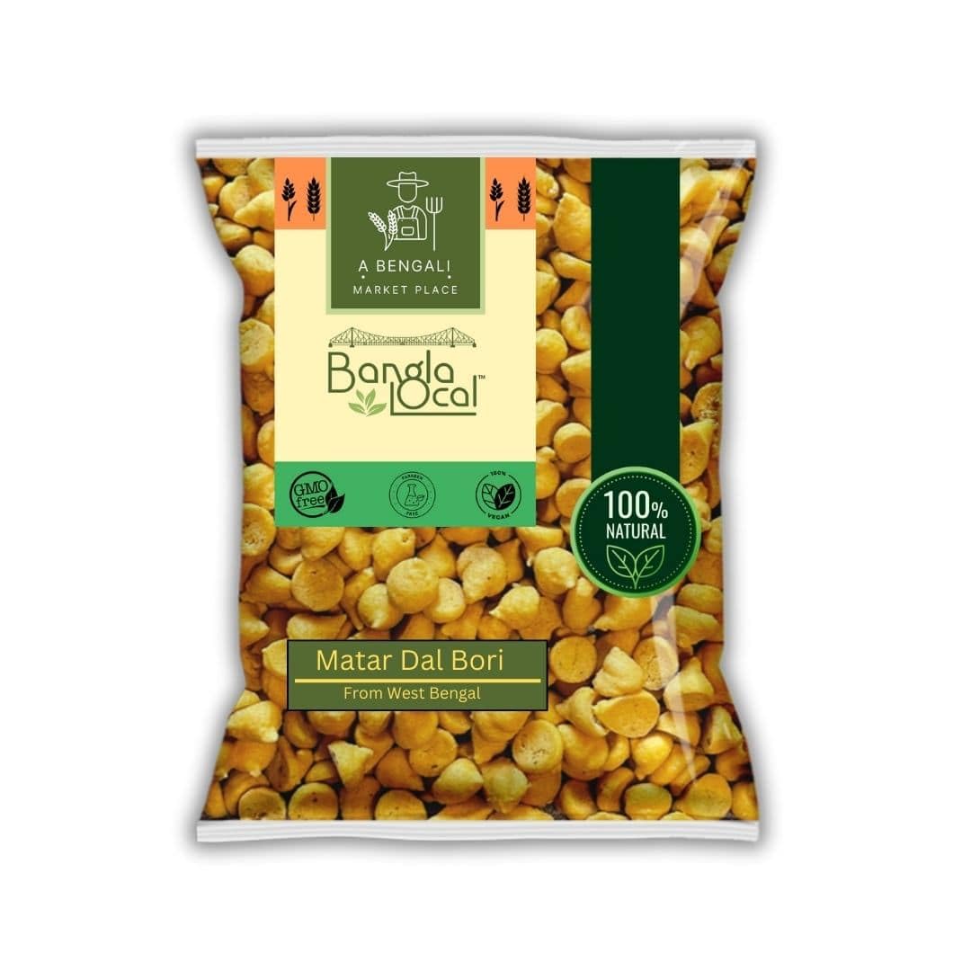Bangla Local-Matar Dal Bori (Zero Preservatives)|100% Matar Dal (0% Additives)|Small Size,400 Grams