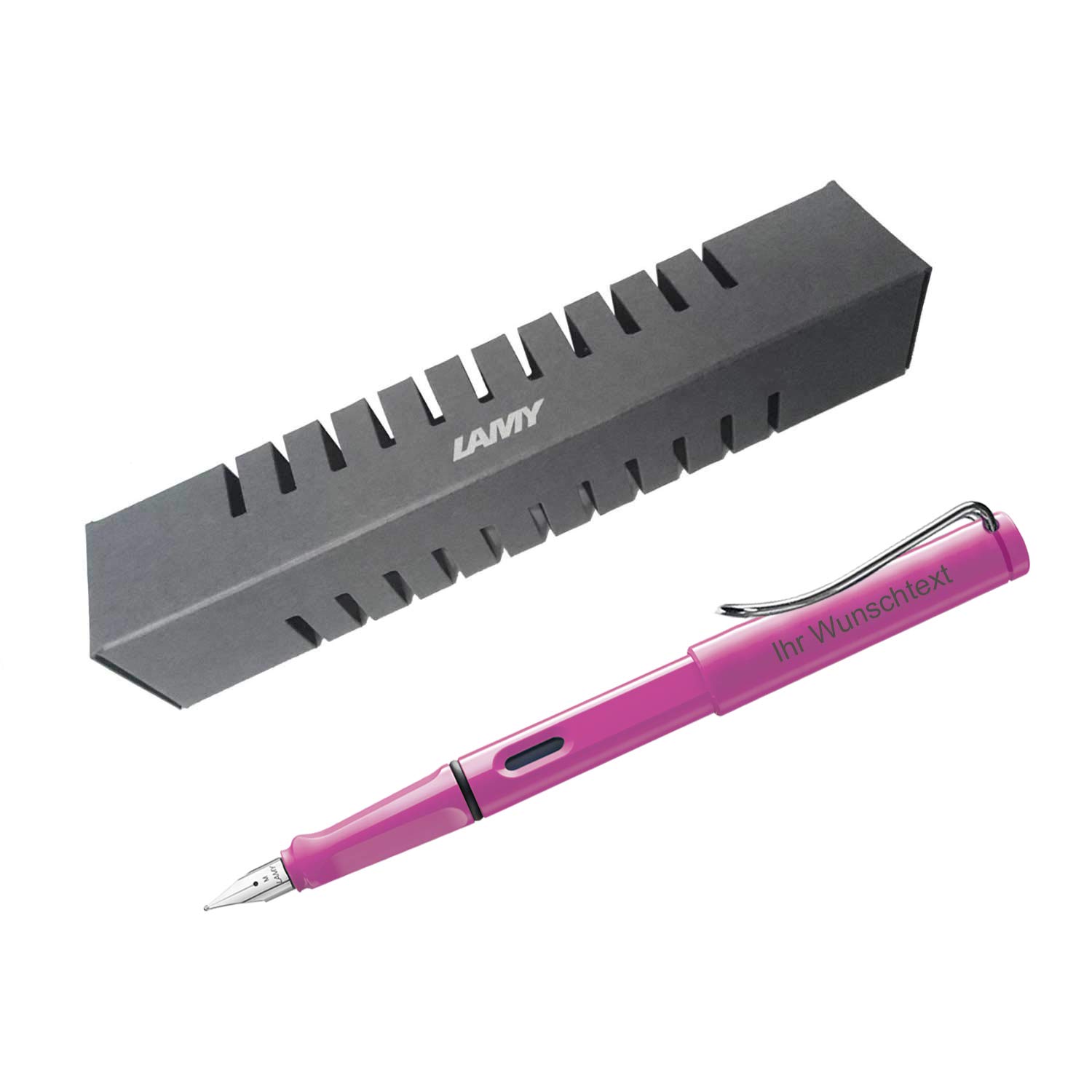 Lamy Safari Füllhalter – Pink Special Edition Mit T10 Patrone, Perfekter Griff