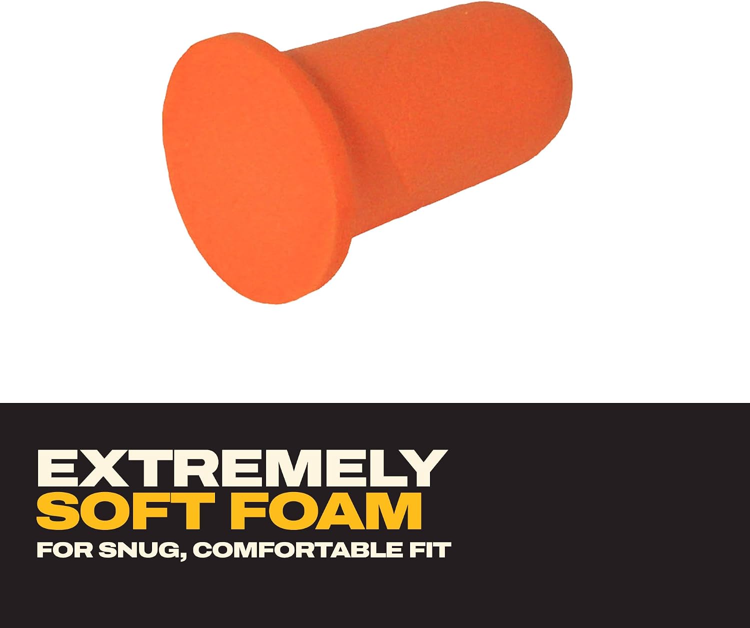 DEWALT Bell Shaped Foam Earplugs NRR 33 - Made in USA - photo 5