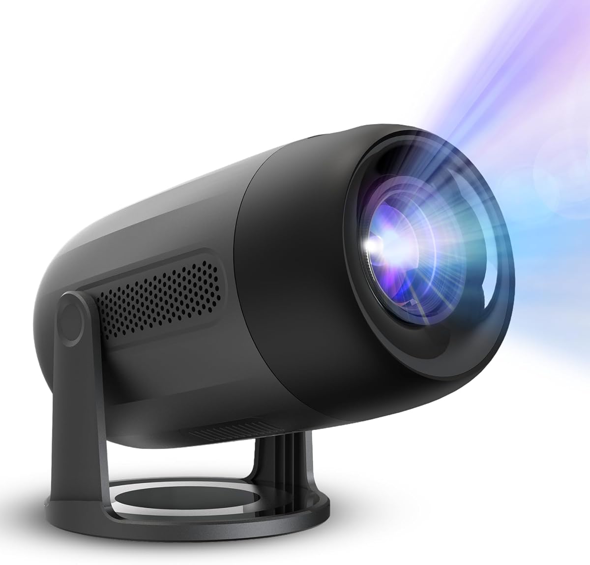 Neopix 150 home theater projector, Full HD 1920 x 1080p, 180 degree rotatable, LED light source, mirror mode, WLAN 6, stereo sound 2 x 3 watts, black