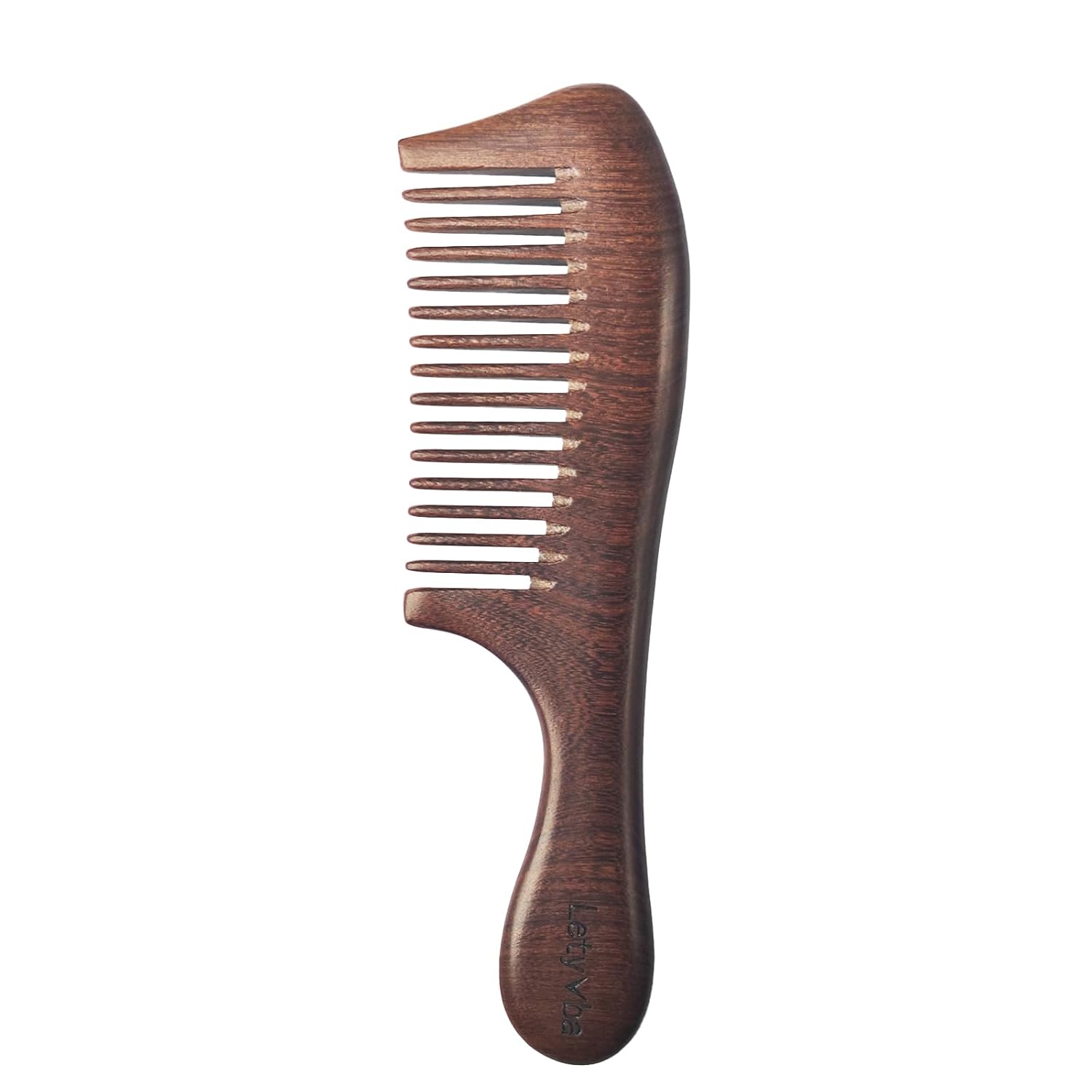 Wooden Comb Set – Fine, Medium & Wide Tooth Anti-static Wooden Hair Combs for Curly, Wet, Long Hair