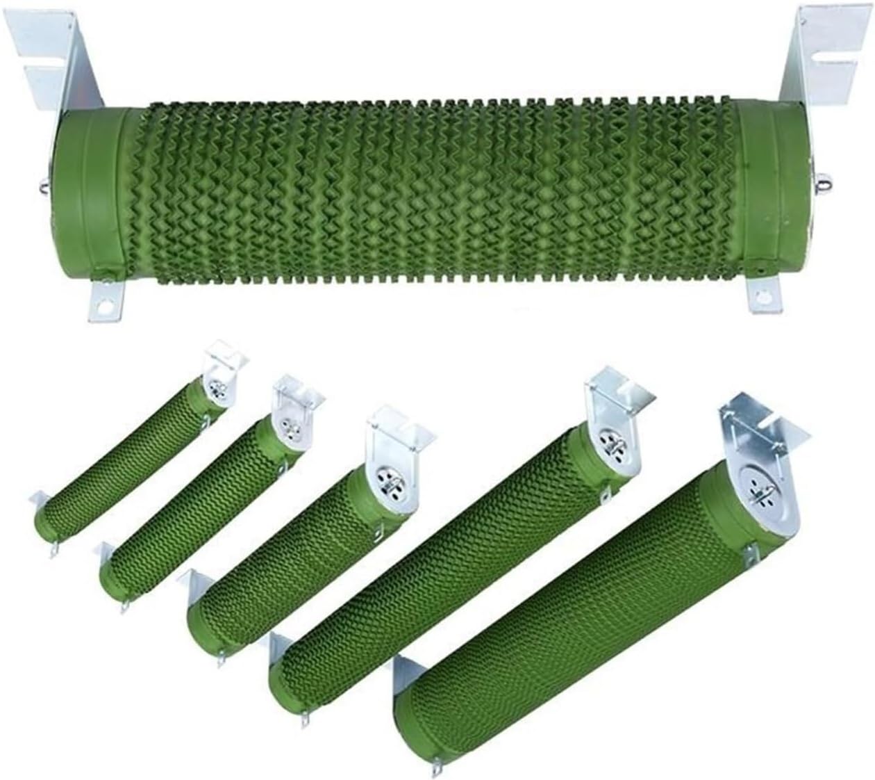 Résistance bobinée à fil ondulé haute puissance RXG20 2500W - Tube en porcelaine durable 1 pièces(25RJ(ohm))
