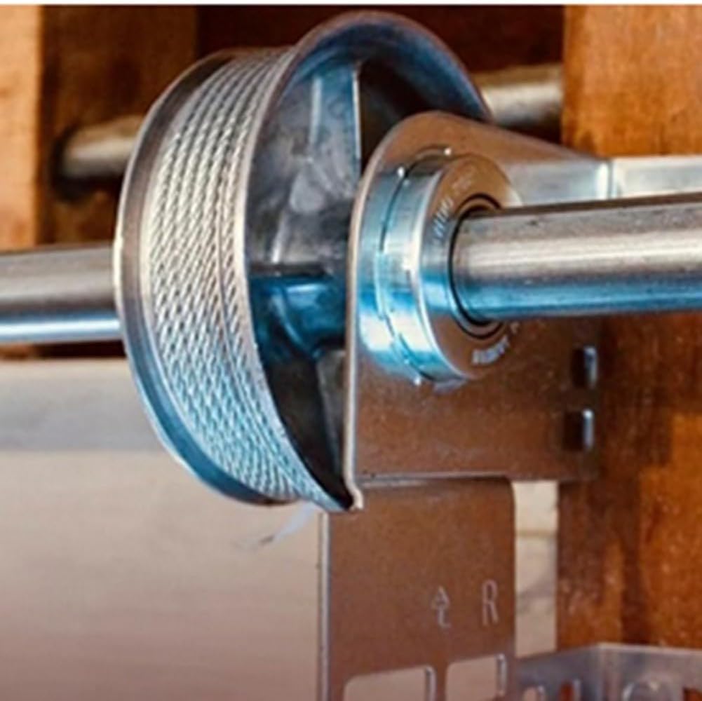 Lot de 2 Câbles de Porte de Garage de 3.2 mm Diamètre 3 m, en Acier Galvanisé