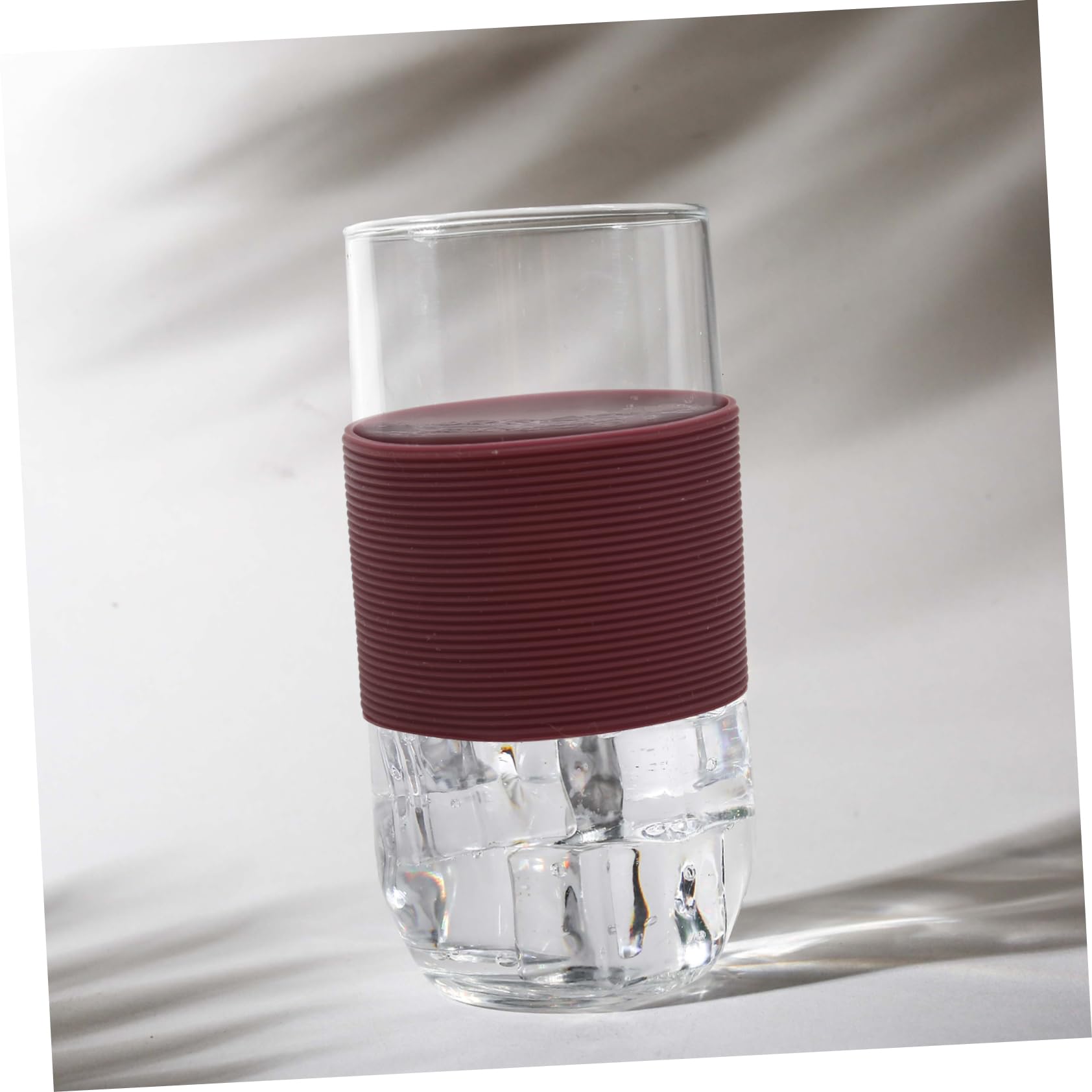 Toddmomy Manga De Aislamiento De Calor Antideslizante Microonda Cubrir Gel De Sílice Coffee
