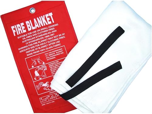 Camping Safety Lightweight Fiberglass Fire Extinguishing Cover (Small)